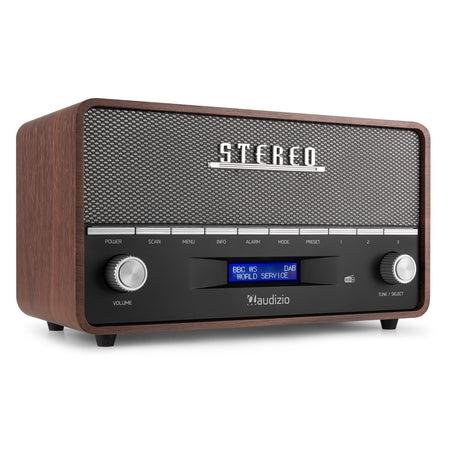 Audizio Corno - Radio Retro DAB+ Gris - Tempo Shop