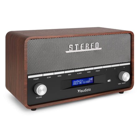 Audizio Corno - Radio Retro DAB+ Gris - Tempo Shop