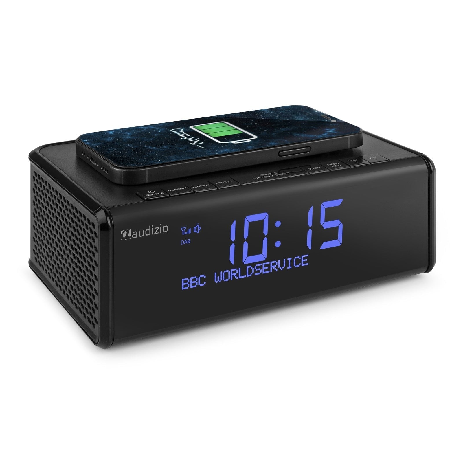 Audizio Cuneo - Clock Radio DAB + con carga inalámbrica - Tempo Shop