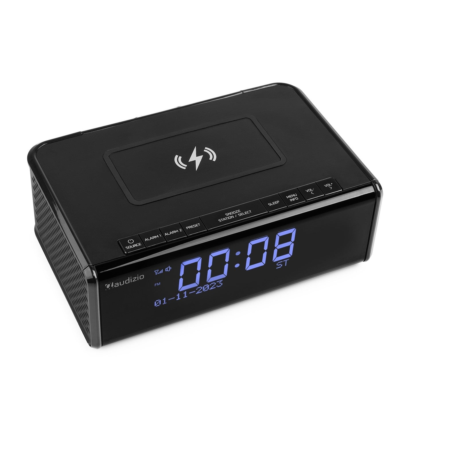 Audizio Cuneo - Clock Radio DAB + con carga inalámbrica - Tempo Shop