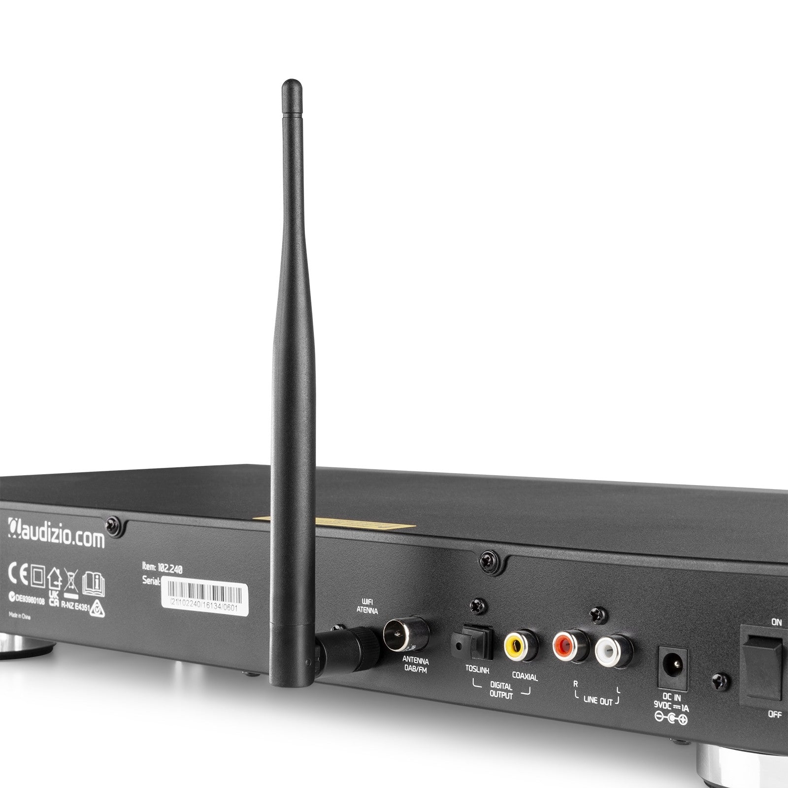 Audizio Ferrara - Radio Internet con DAB+/FM y reproductor CD - Tempo Shop