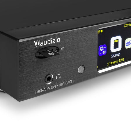 Audizio Ferrara - Radio Internet con DAB+/FM y reproductor CD - Tempo Shop