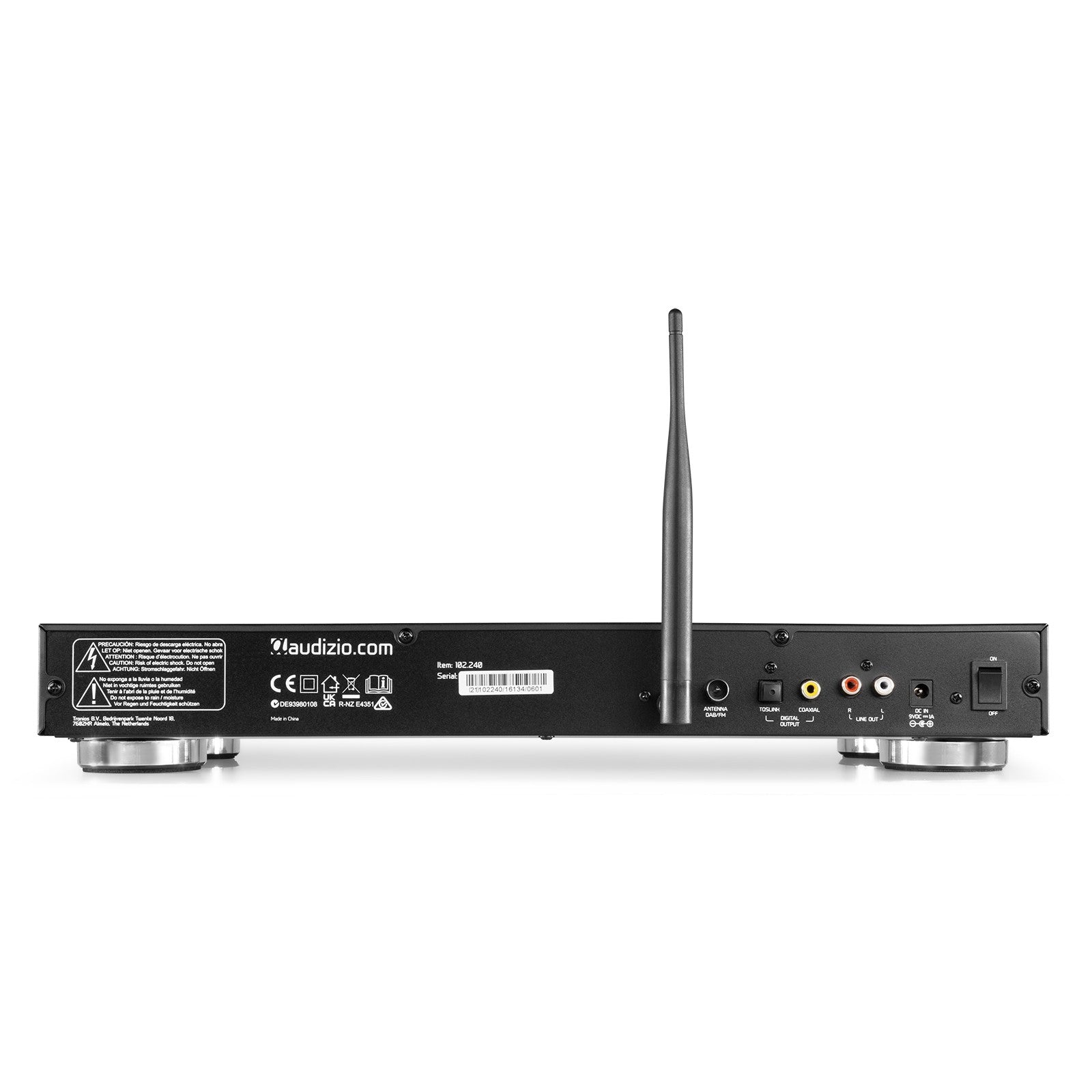 Audizio Ferrara - Radio Internet con DAB+/FM y reproductor CD - Tempo Shop