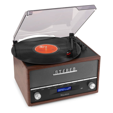Audizio Frisco - Giradiscos Retro con radio DAB+ - Tempo Shop