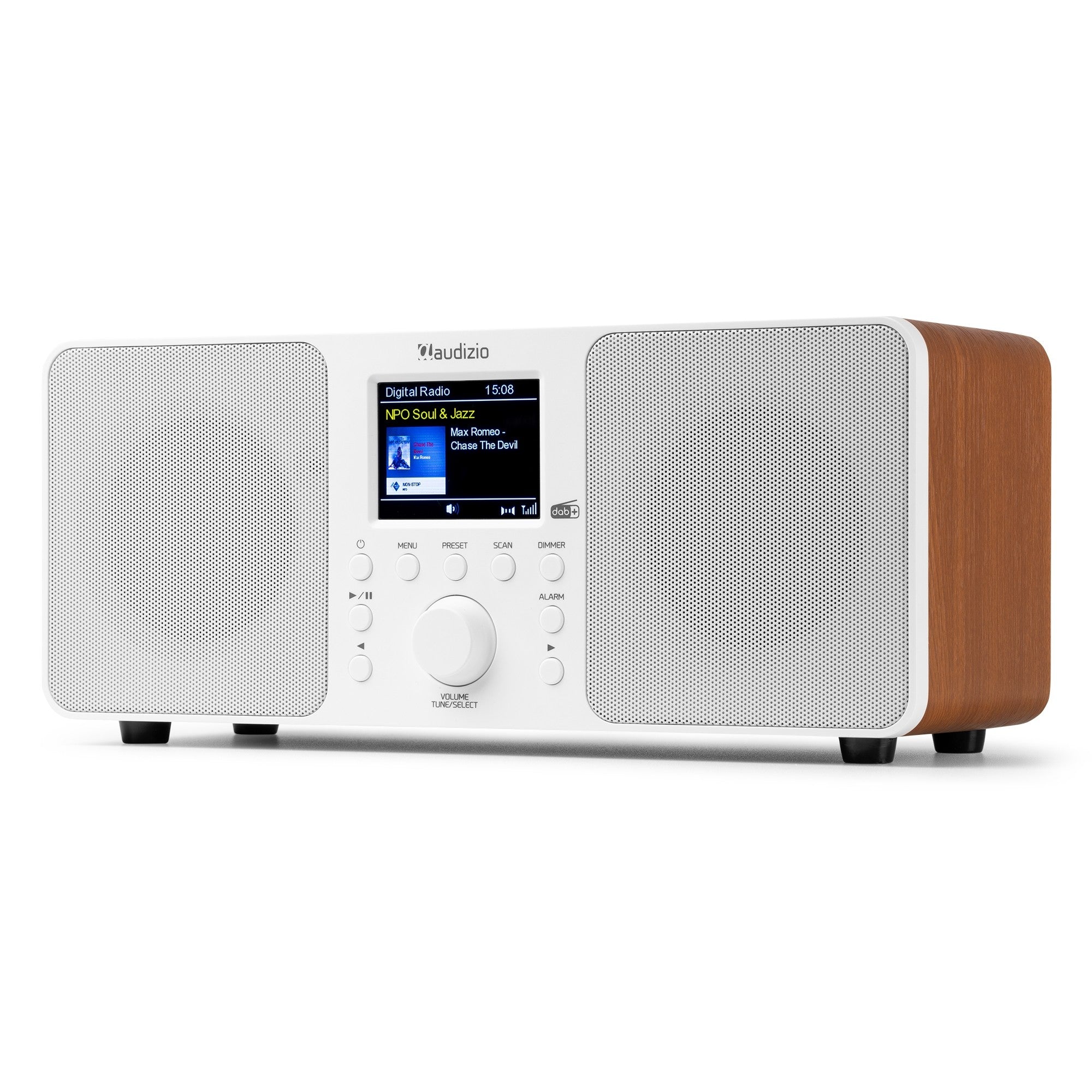 Audizio Genua - Radio Estéreo DAB+ Blanco - Tempo Shop