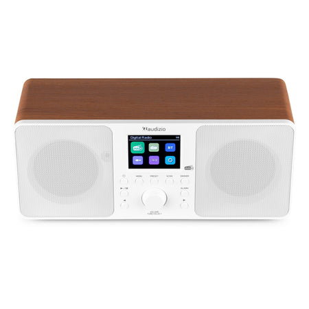 Audizio Genua - Radio Estéreo DAB+ Blanco - Tempo Shop