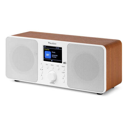 Audizio Genua - Radio Estéreo DAB+ Blanco - Tempo Shop