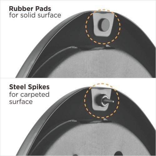 Audizio HTS12 - Soporte de suelo para altavoz satélite, juego de 2 - Tempo Shop