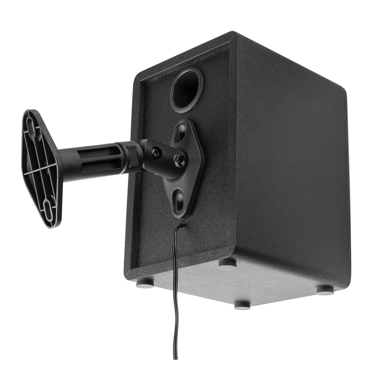 Audizio HTS20 - Soporte de pared para altavoz, negro, juego de 2 - Tempo Shop