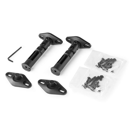 Audizio HTS20 - Soporte de pared para altavoz, negro, juego de 2 - Tempo Shop