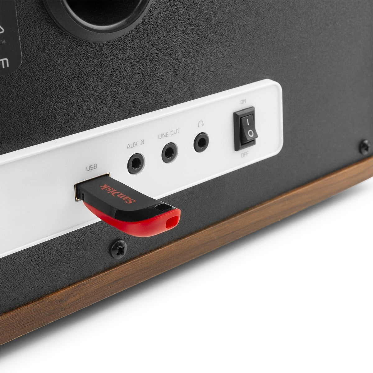 Audizio Lucca - Radio Internet con DAB+ y reproductor CD Madera - Tempo Shop