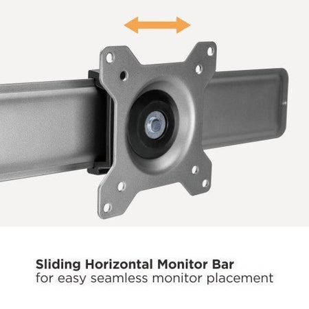 Audizio MAD20F - Brazo para dos monitores con asa 17 - 32" - Tempo Shop