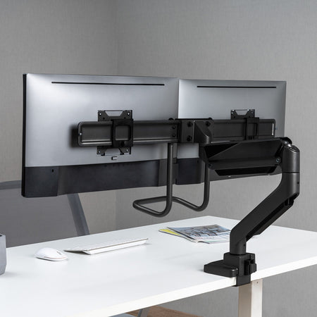 Audizio MAD20F - Brazo para dos monitores con asa 17 - 32" - Tempo Shop