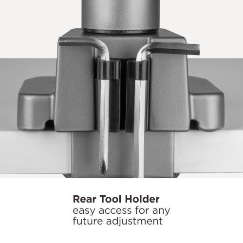 Audizio MAD20F - Brazo para dos monitores con asa 17 - 32" - Tempo Shop