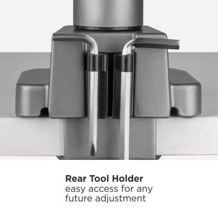 Audizio MAD20F - Brazo para dos monitores con asa 17 - 32" - Tempo Shop