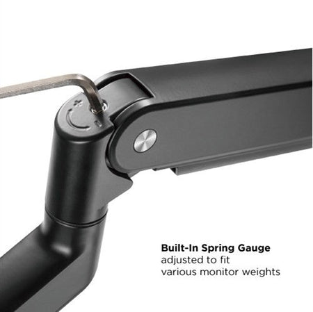 Audizio MAD30G - Triple Monitor Arm Gas Spring 17 - 27" - Tempo Shop