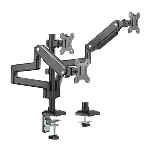 Audizio MAD30G - Triple Monitor Arm Gas Spring 17 - 27" - Tempo Shop