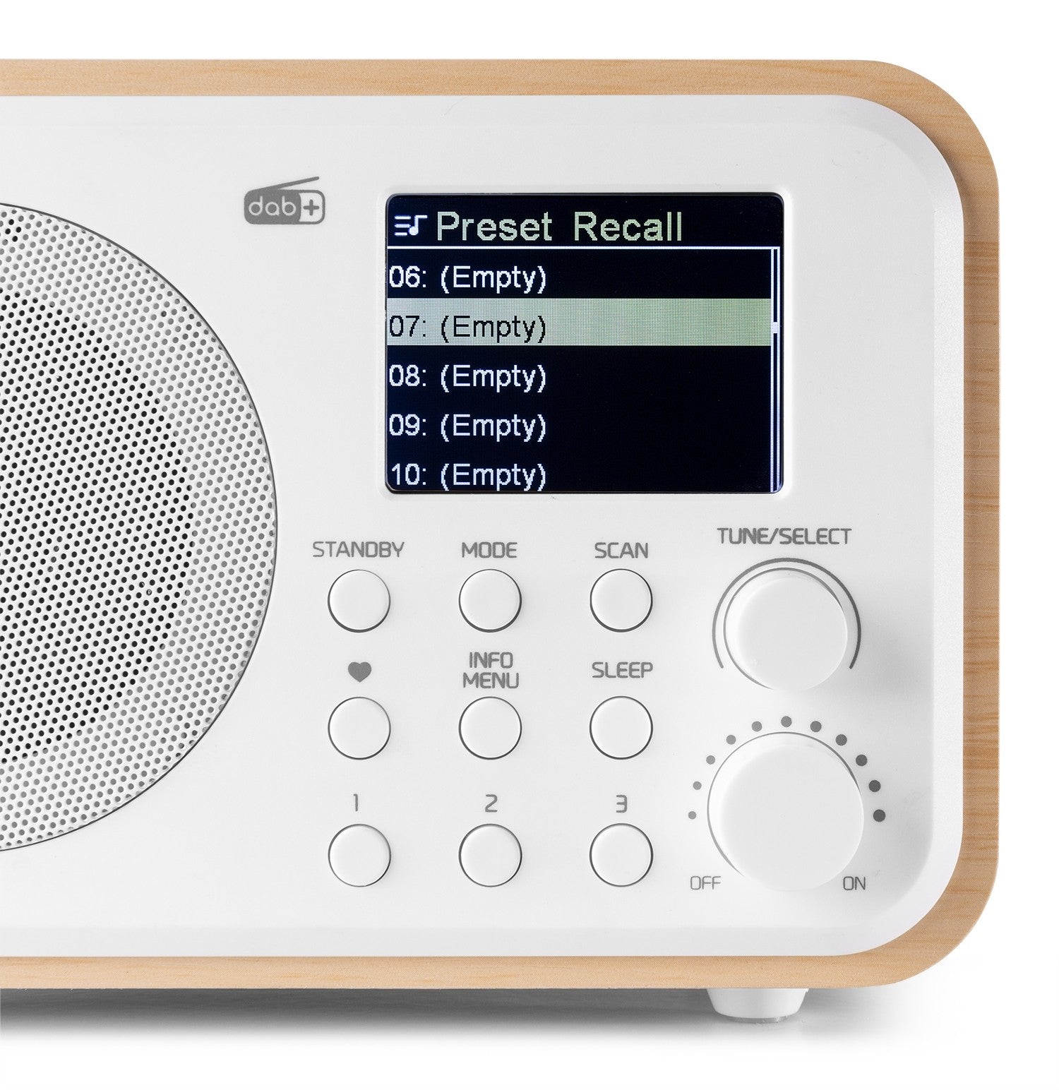 Audizio Milan - DAB+ Radio con Batería Blanco - Tempo Shop