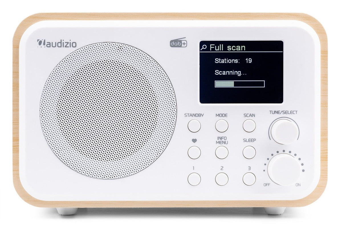 Audizio Milan - DAB+ Radio con Batería Blanco - Tempo Shop