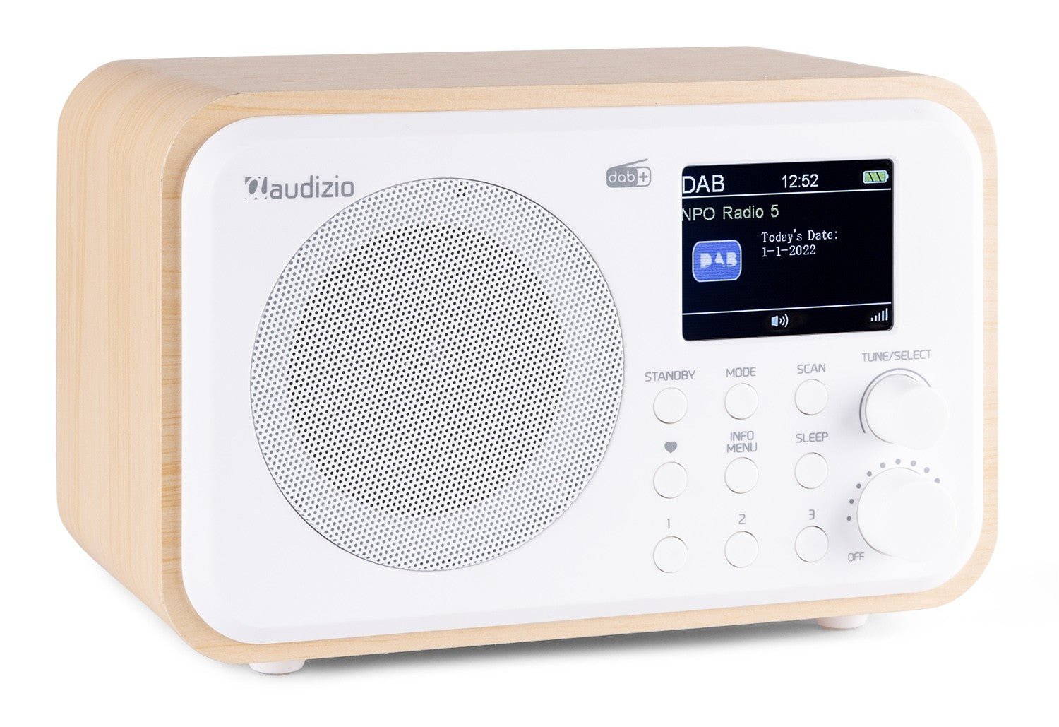 Audizio Milan - DAB+ Radio con Batería Blanco - Tempo Shop