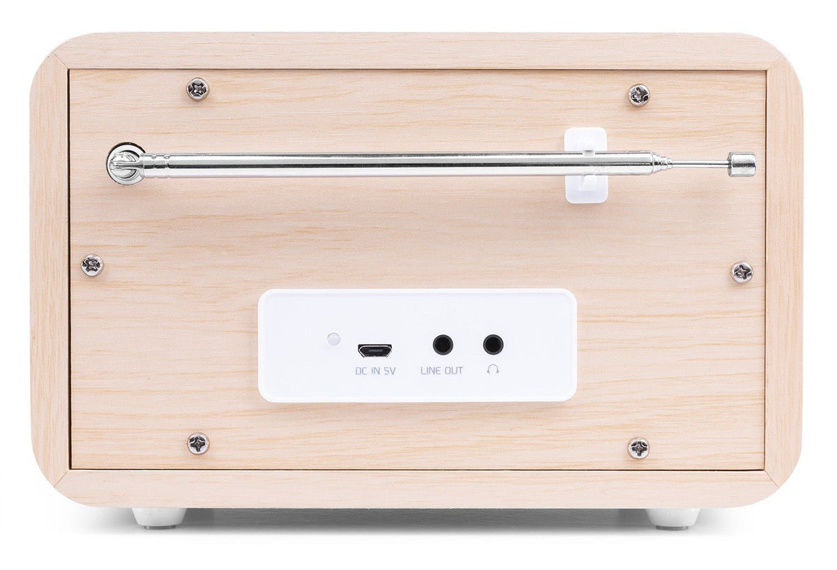 Audizio Milan - DAB+ Radio con Batería Blanco - Tempo Shop