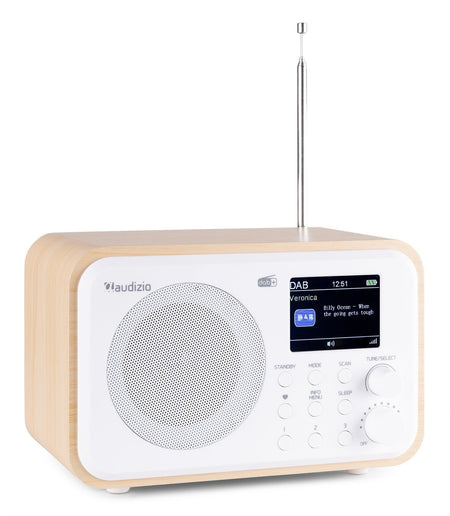 Audizio Milan - DAB+ Radio con Batería Blanco - Tempo Shop