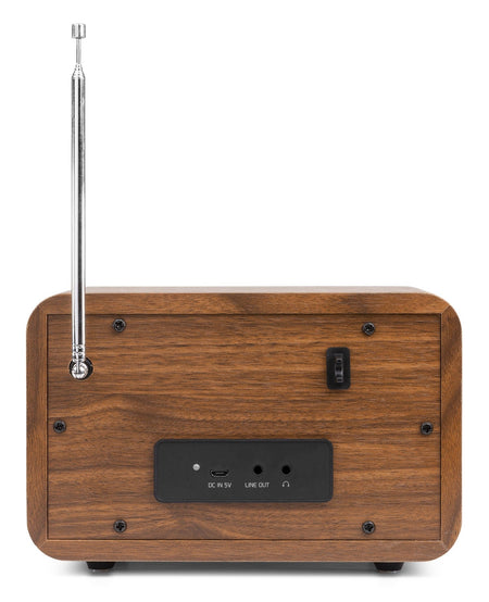 Audizio Milan - DAB+ Radio con Batería Madera - Tempo Shop