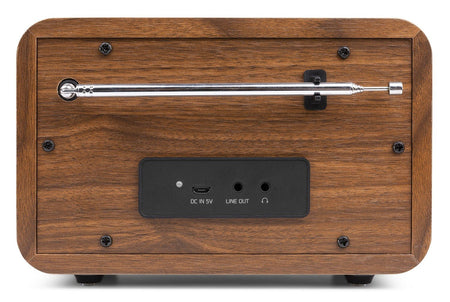 Audizio Milan - DAB+ Radio con Batería Madera - Tempo Shop