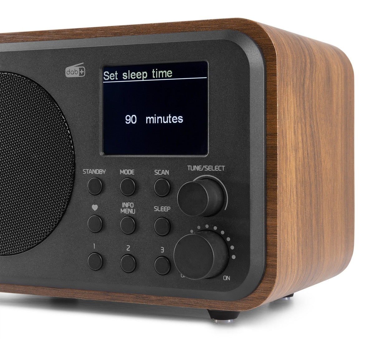 Audizio Milan - DAB+ Radio con Batería Madera - Tempo Shop