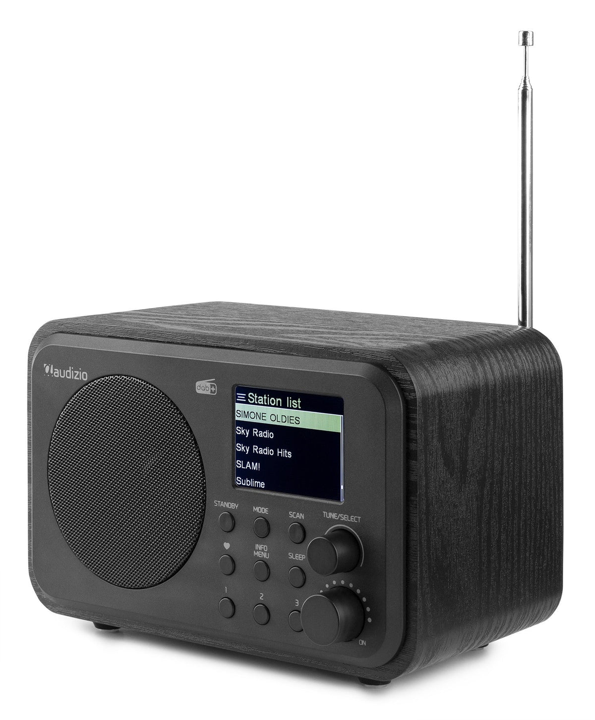 Audizio Milan - DAB+ Radio con Batería Negro - Tempo Shop