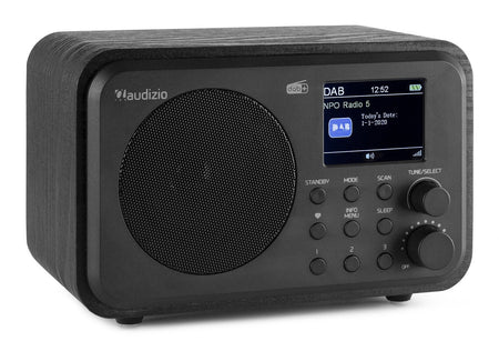 Audizio Milan - DAB+ Radio con Batería Negro - Tempo Shop