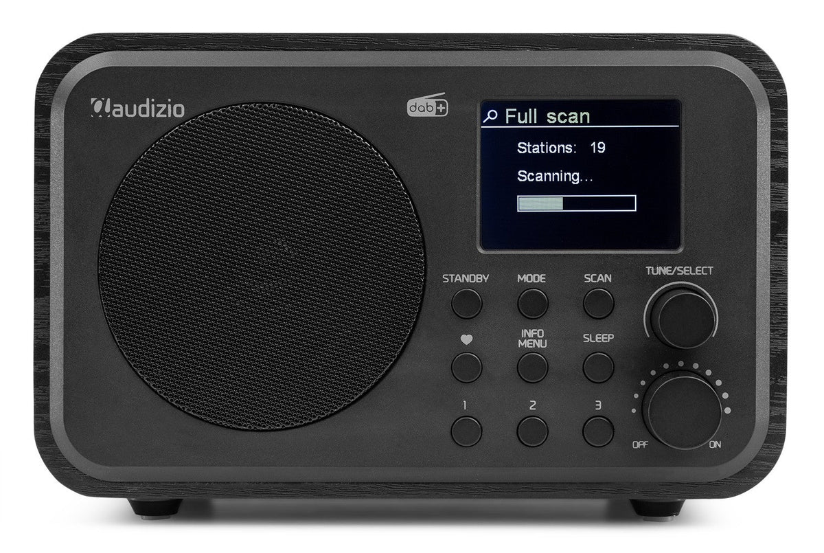 Audizio Milan - DAB+ Radio con Batería Negro - Tempo Shop