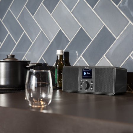 Audizio Monza - DAB+ Radio estéreo Negra - Tempo Shop