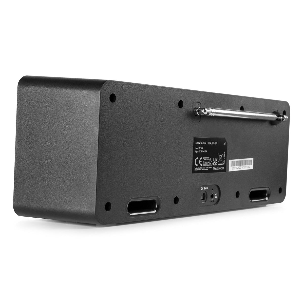 Audizio Monza - DAB+ Radio estéreo Negra - Tempo Shop