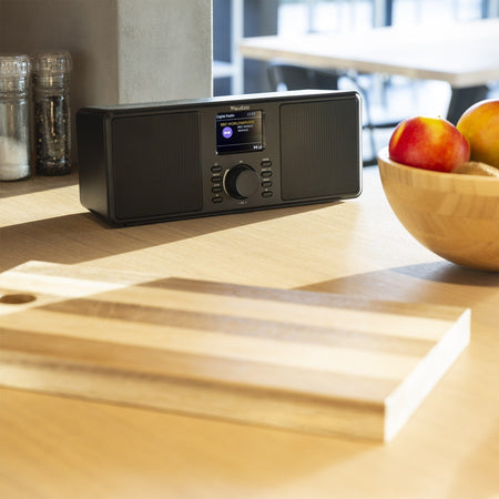 Audizio Monza - DAB+ Radio estéreo Negra - Tempo Shop