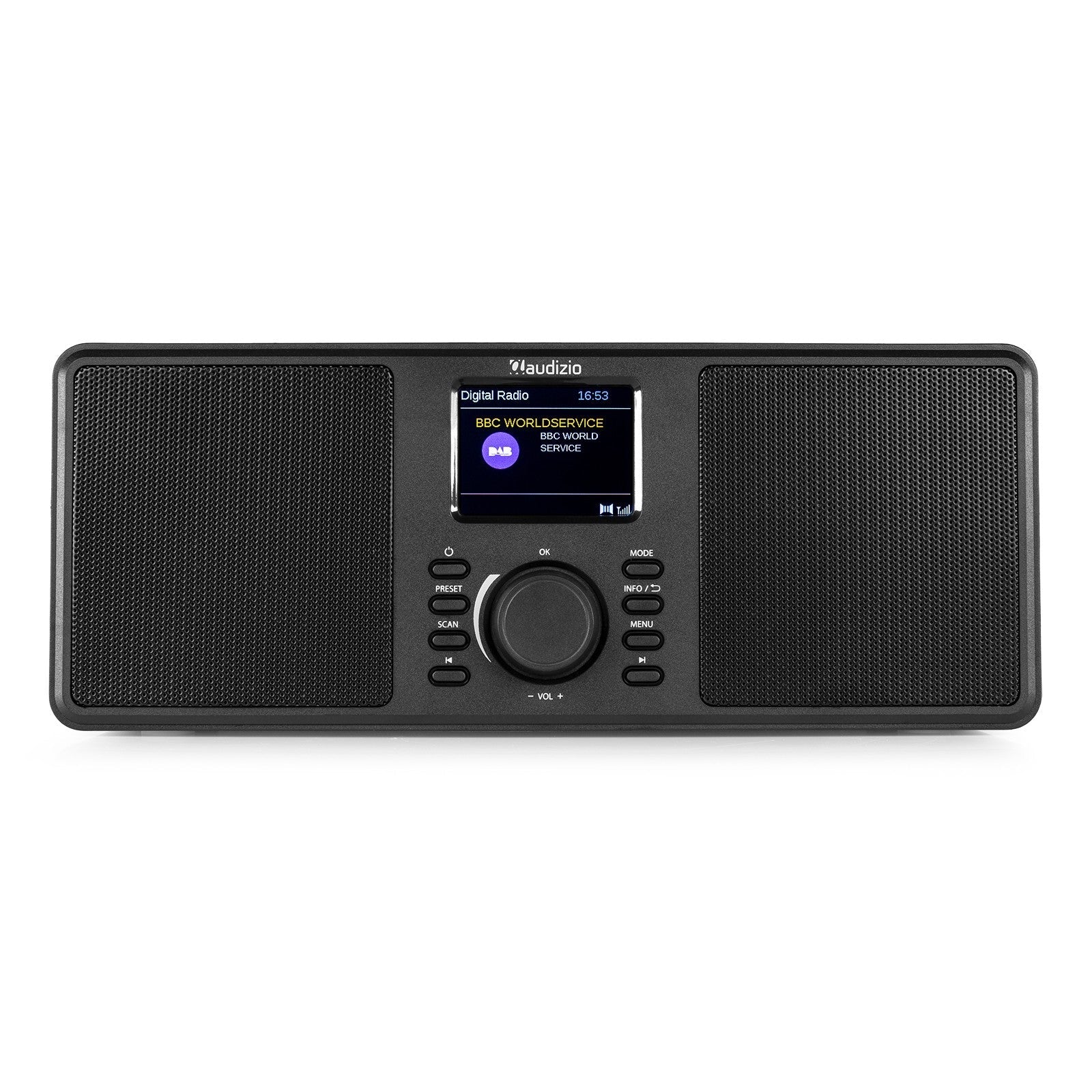Audizio Monza - DAB+ Radio estéreo Negra - Tempo Shop