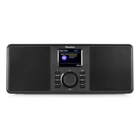Audizio Monza - DAB+ Radio estéreo Negra - Tempo Shop