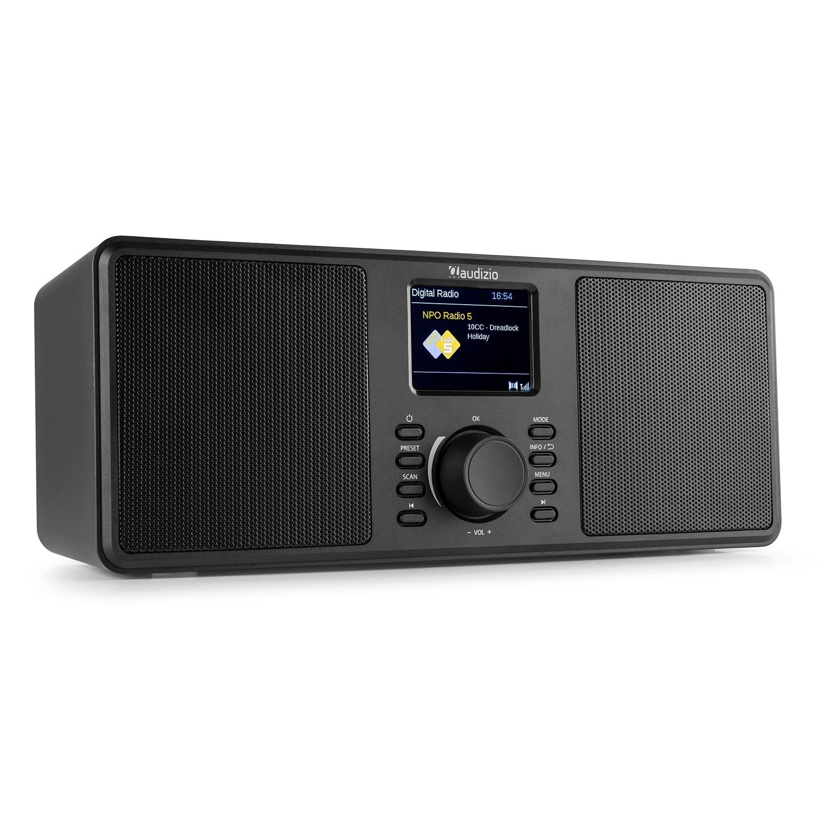Audizio Monza - DAB+ Radio estéreo Negra - Tempo Shop