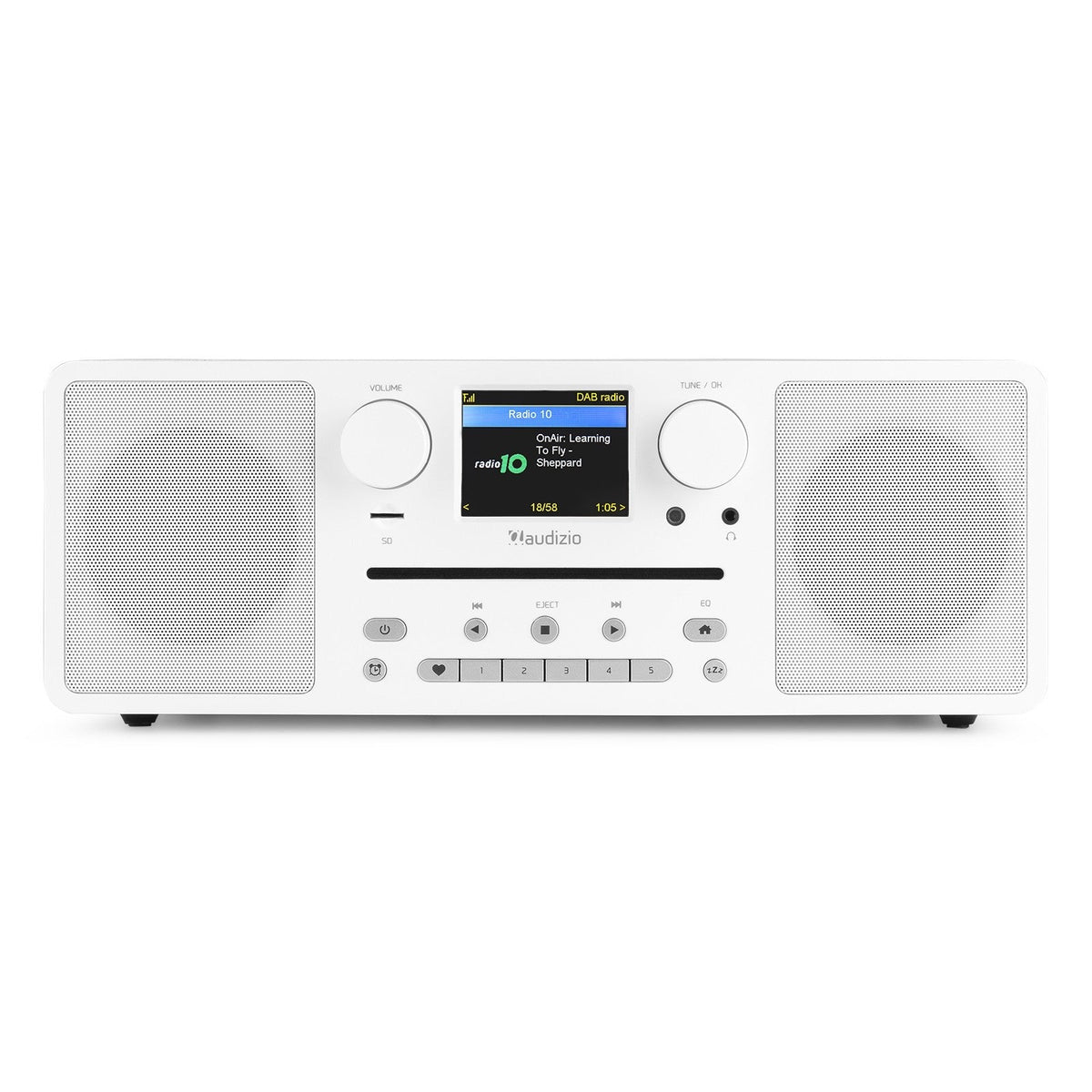 Audizio Naples - Sistema de Música Digital CD/BT/DAB+/Internet Blanco - Tempo Shop