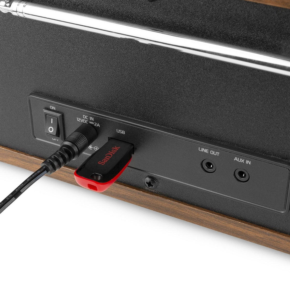 Audizio Naples - Sistema de Música Digital CD/BT/DAB+/Internet Madera - Tempo Shop