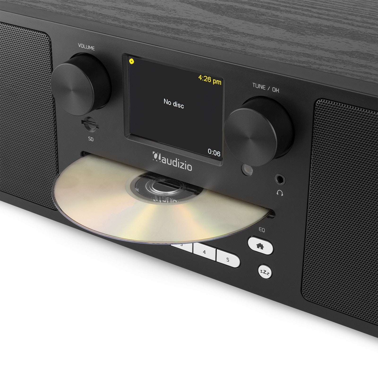 Audizio Naples - Sistema de Música Digital CD/BT/DAB+/Internet Negro - Tempo Shop