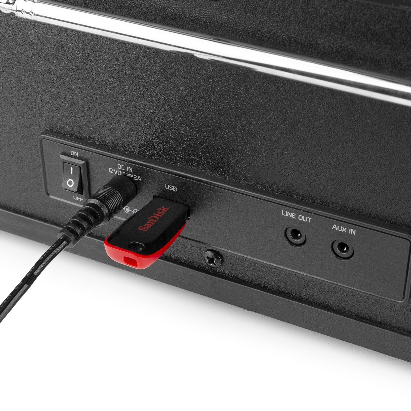 Audizio Naples - Sistema de Música Digital CD/BT/DAB+/Internet Negro - Tempo Shop