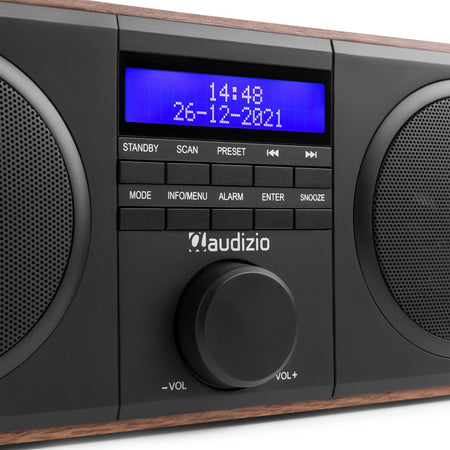 Audizio Novara - DAB+ Radio estéreo Madera - Tempo Shop