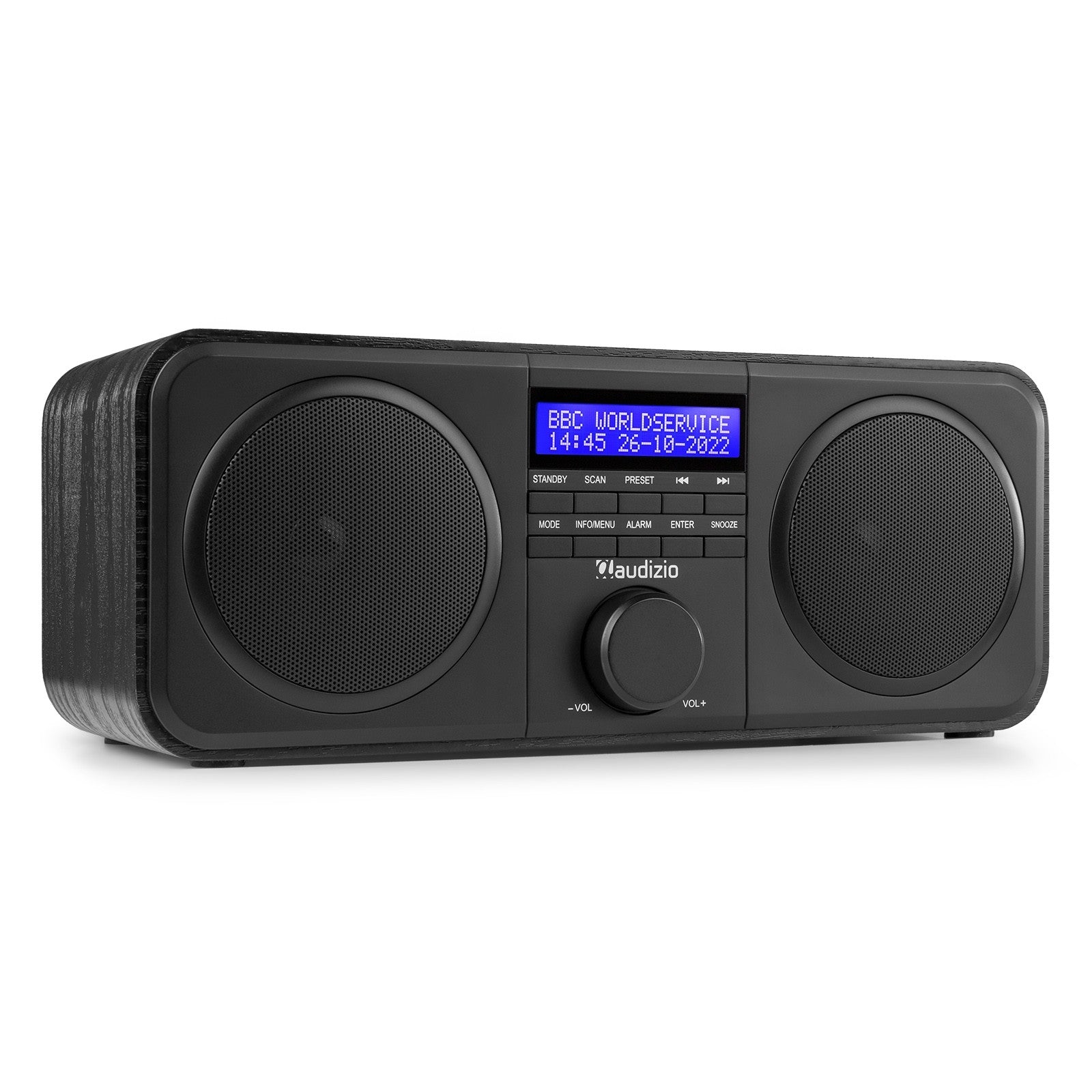 Audizio Novara - DAB+ Radio estéreo Negra - Tempo Shop