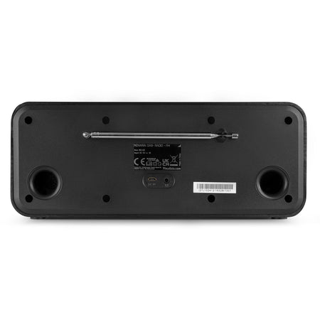 Audizio Novara - DAB+ Radio estéreo Negra - Tempo Shop