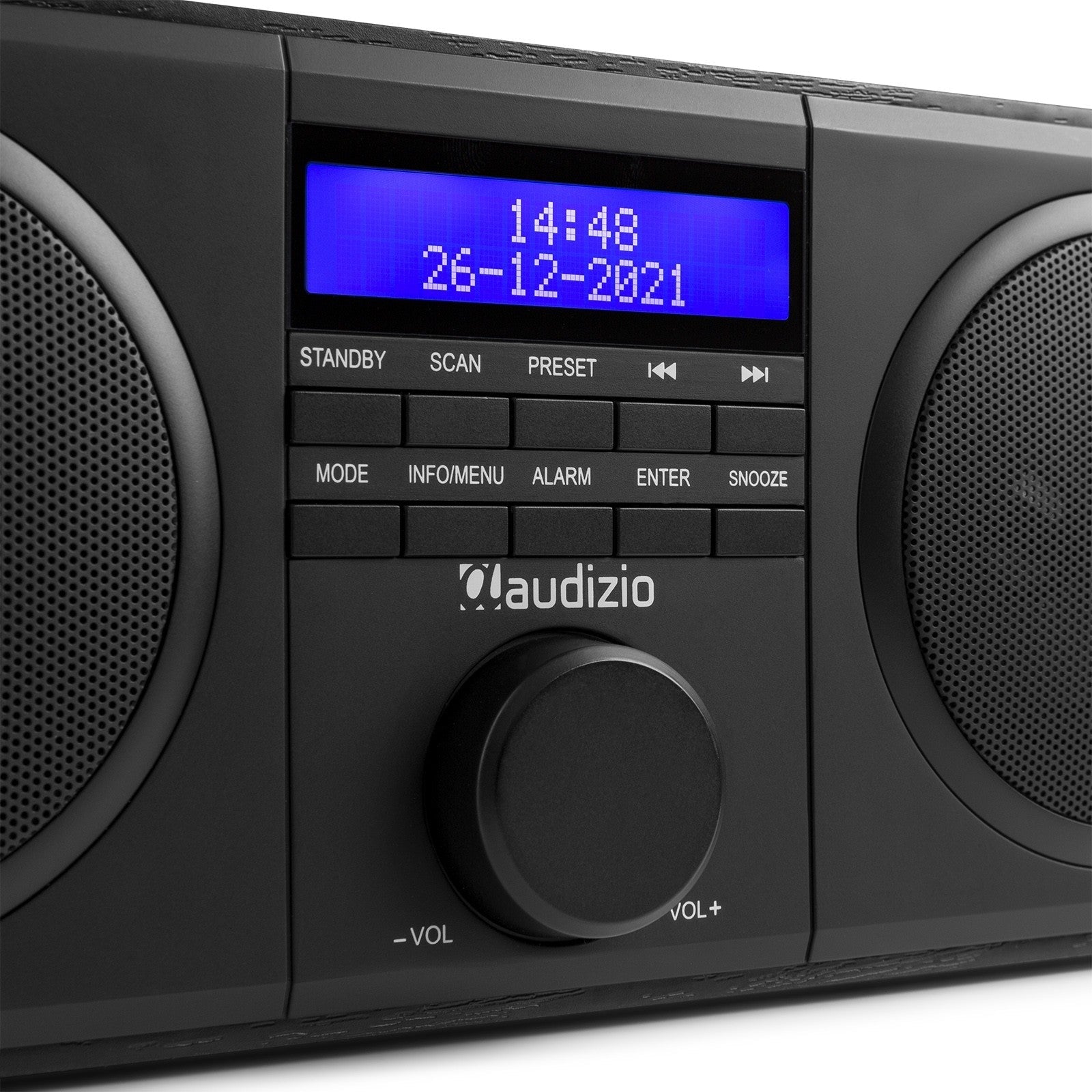 Audizio Novara - DAB+ Radio estéreo Negra - Tempo Shop
