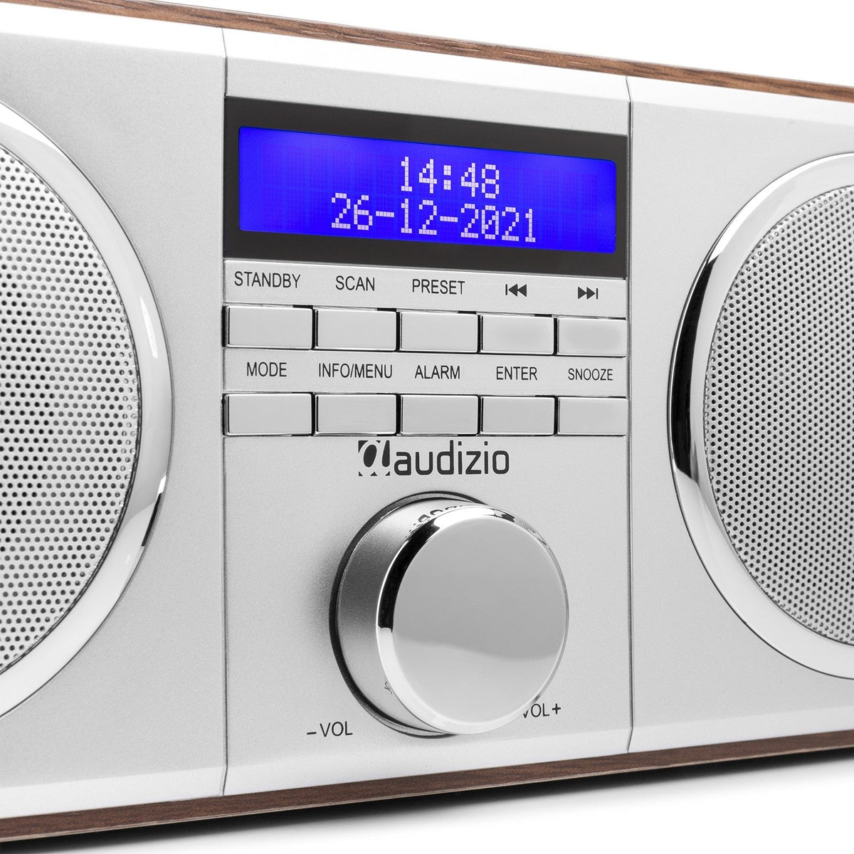 Audizio Novara - DAB+ Radio estéreo Plata - Tempo Shop