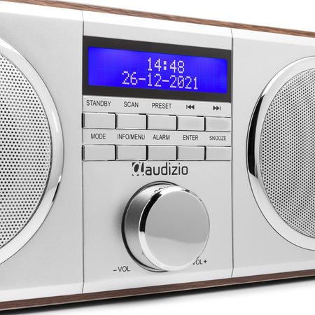 Audizio Novara - DAB+ Radio estéreo Plata - Tempo Shop