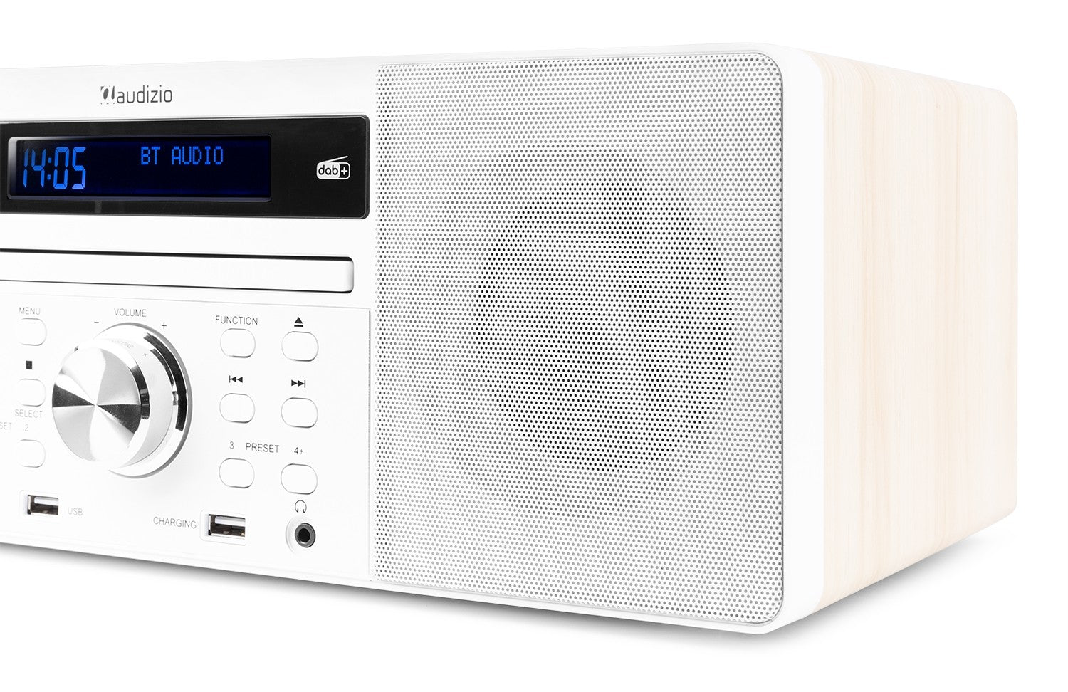 Audizio Prato - Sistema Musical todo - en - uno CD/DAB+ Blanco - Tempo Shop