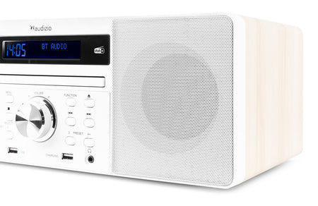 Audizio Prato - Sistema Musical todo - en - uno CD/DAB+ Blanco - Tempo Shop